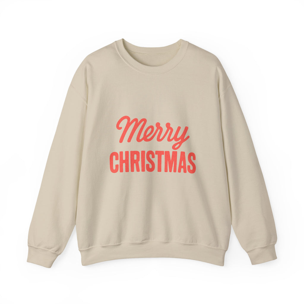 Merry Christmas Crewneck Sweatshirt – Classic Holiday Pullover