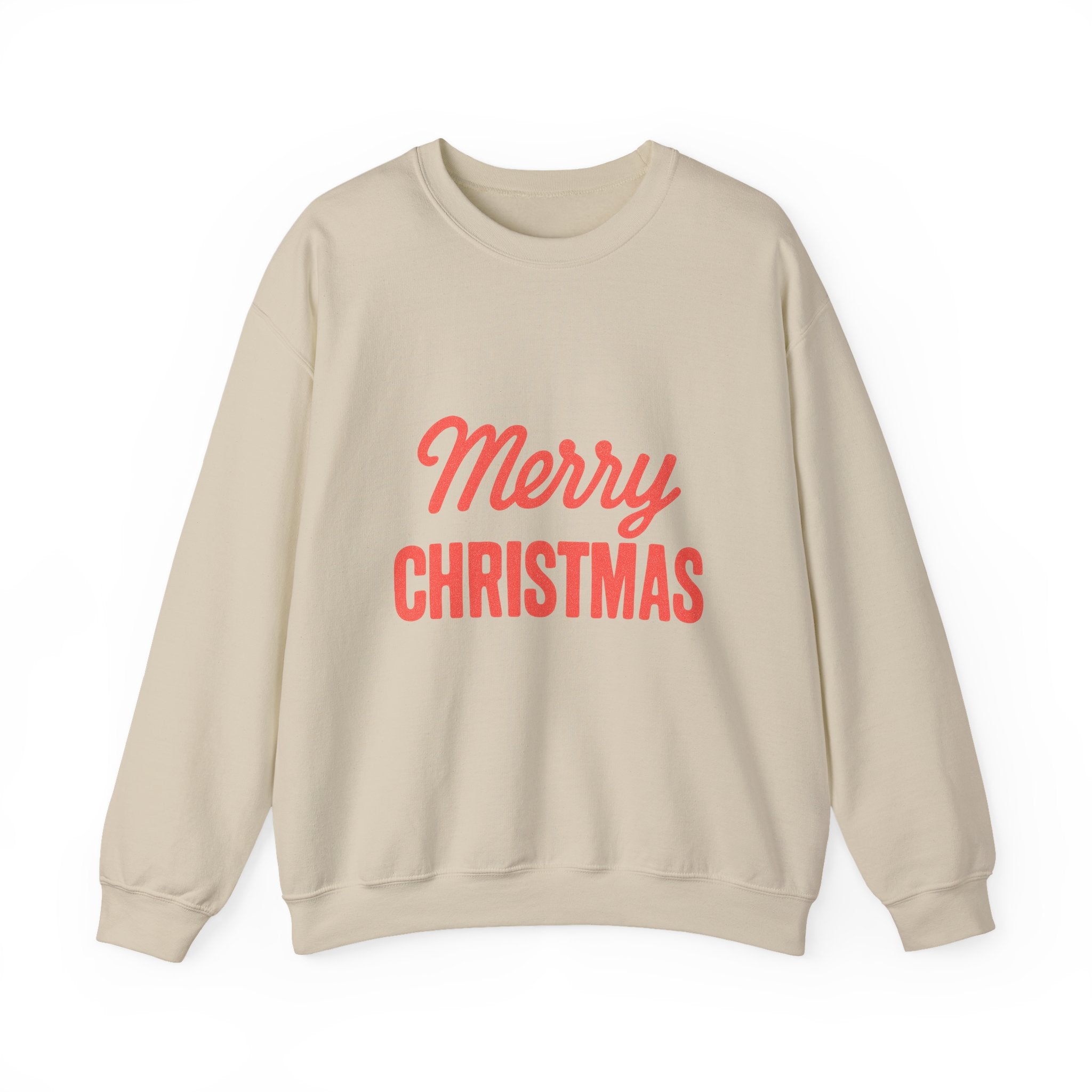 Merry Christmas Crewneck Sweatshirt – Classic Holiday Pullover