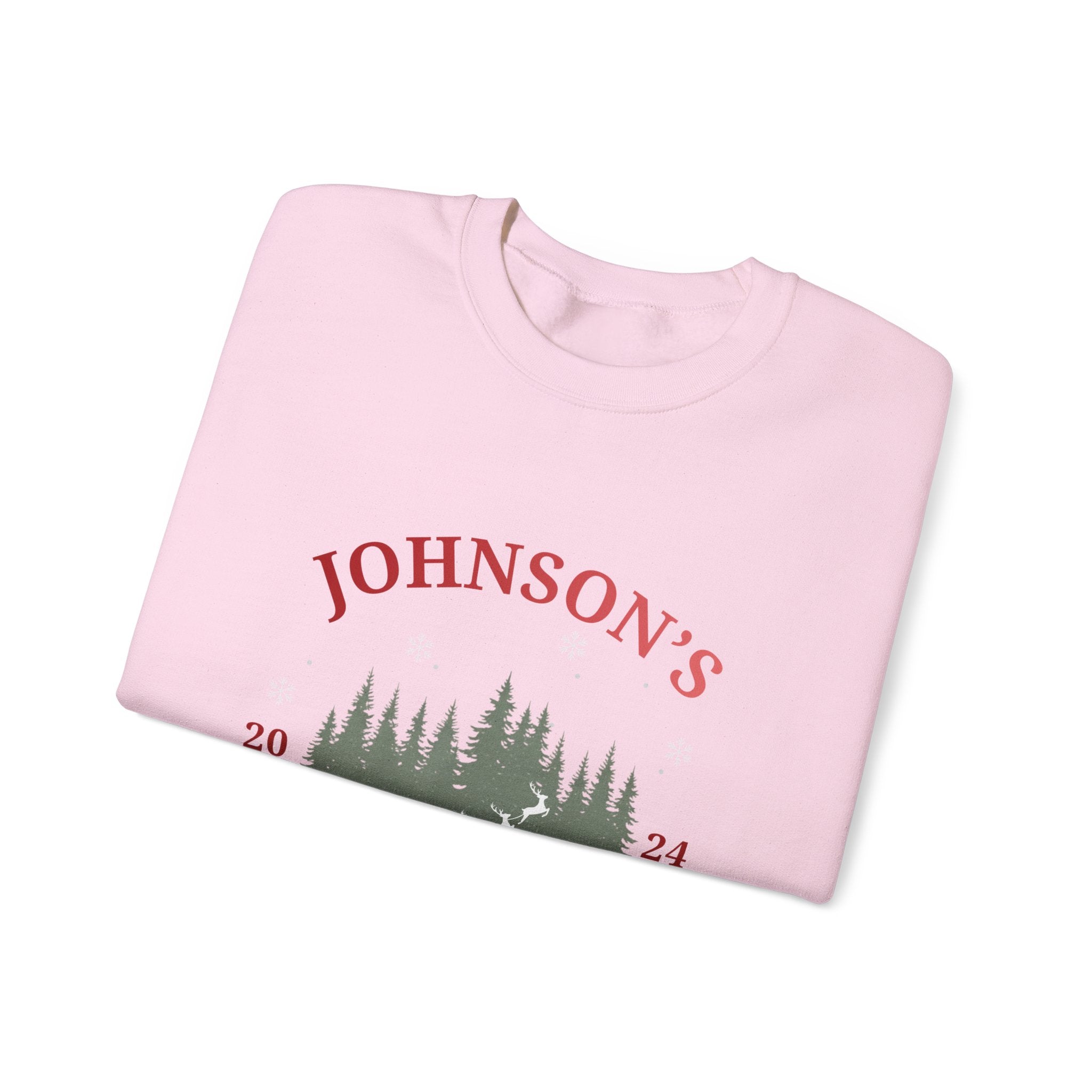 Personalized Family Christmas Sweatshirt | Custom Last Name