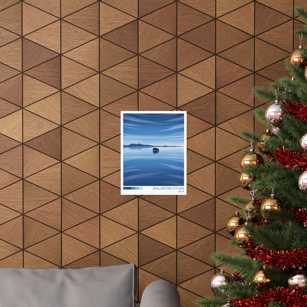 Salar de Uyuni Travel Poster | Wall art | Home decor