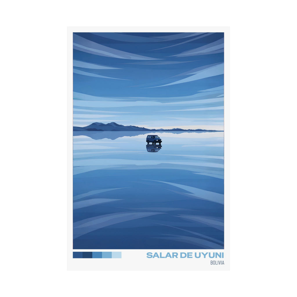 Salar de Uyuni Travel Poster | Wall art | Home decor