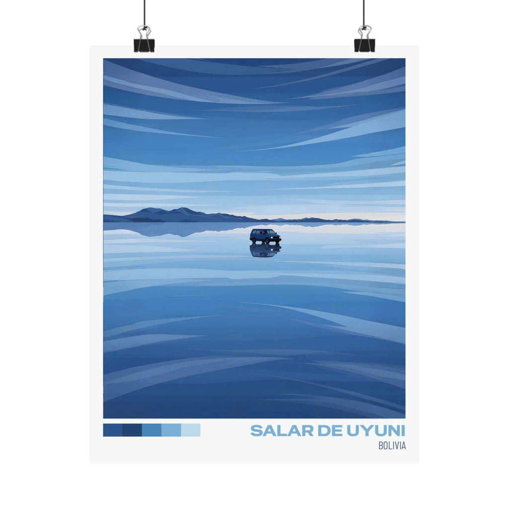 Salar de Uyuni Travel Poster | Wall art | Home decor