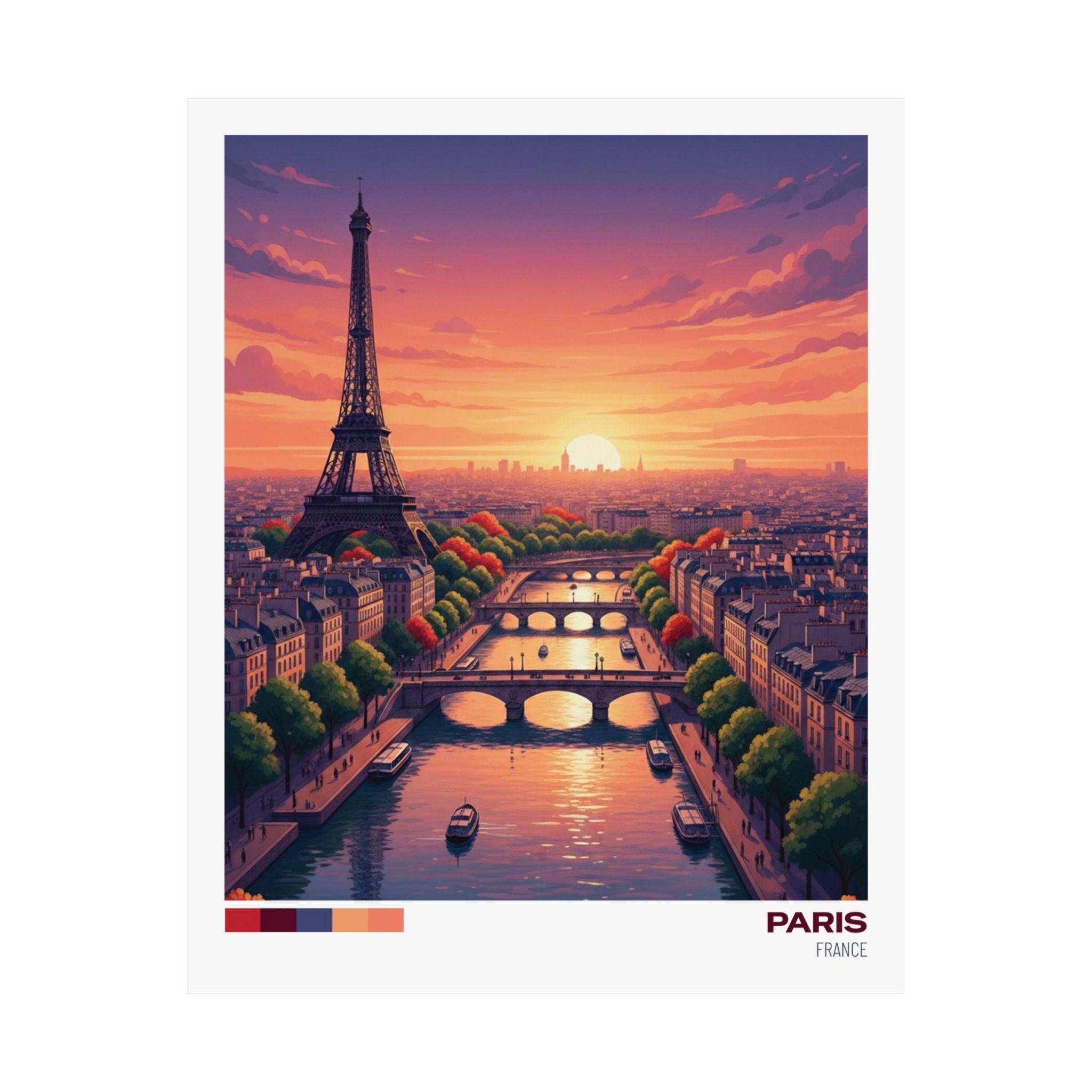 Paris Travel Print | Wall hangings | Home decor | Wall art