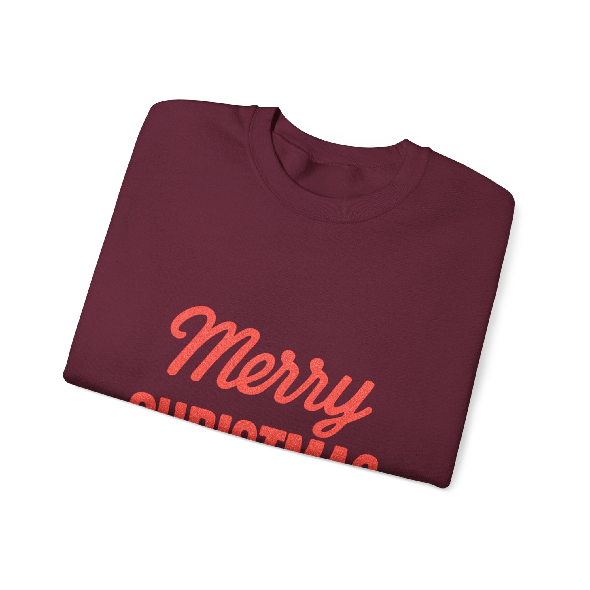 Merry Christmas Crewneck Sweatshirt – Classic Holiday Pullover