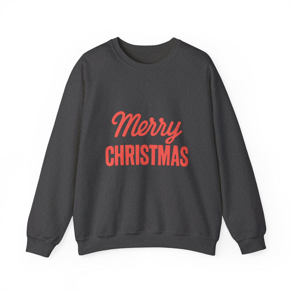 Merry Christmas Crewneck Sweatshirt – Classic Holiday Pullover