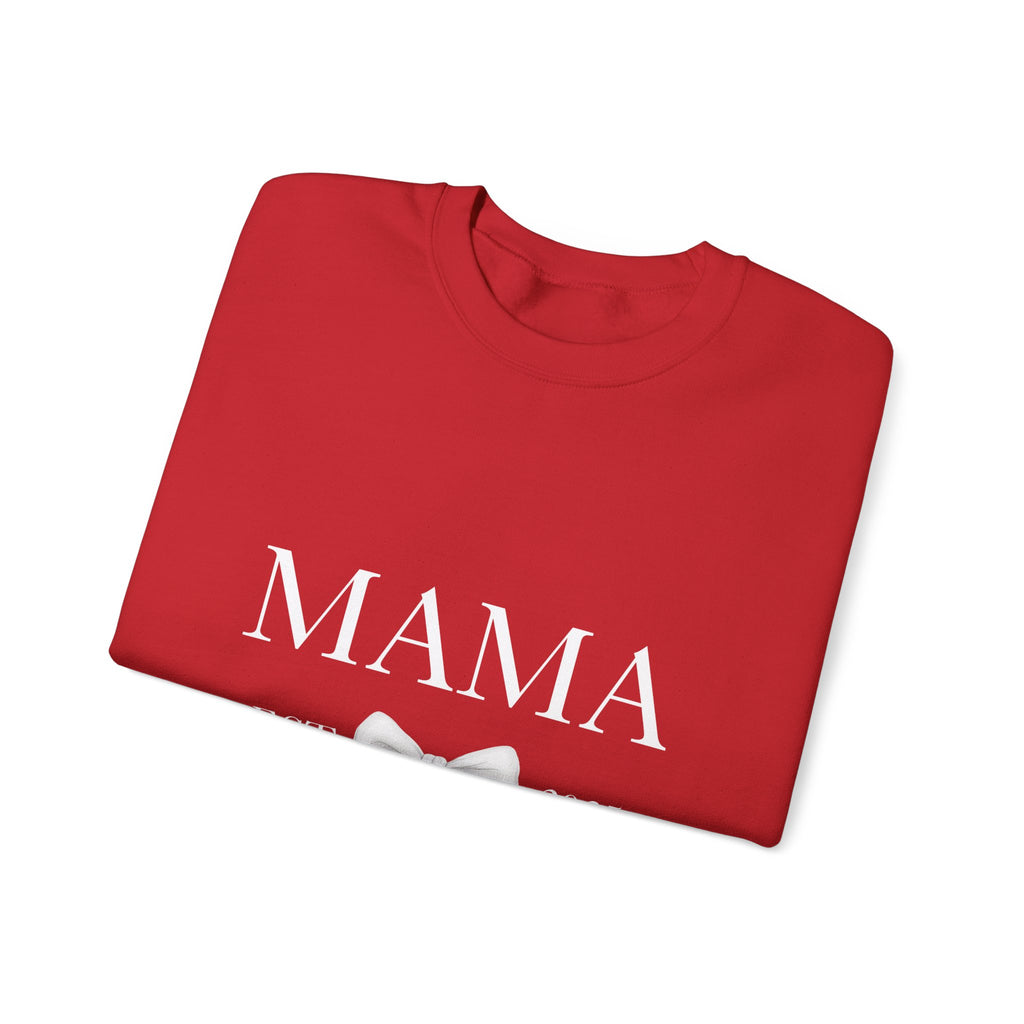 Mama | Bow Crewneck Sweatshirt | New Mom sweatshirt