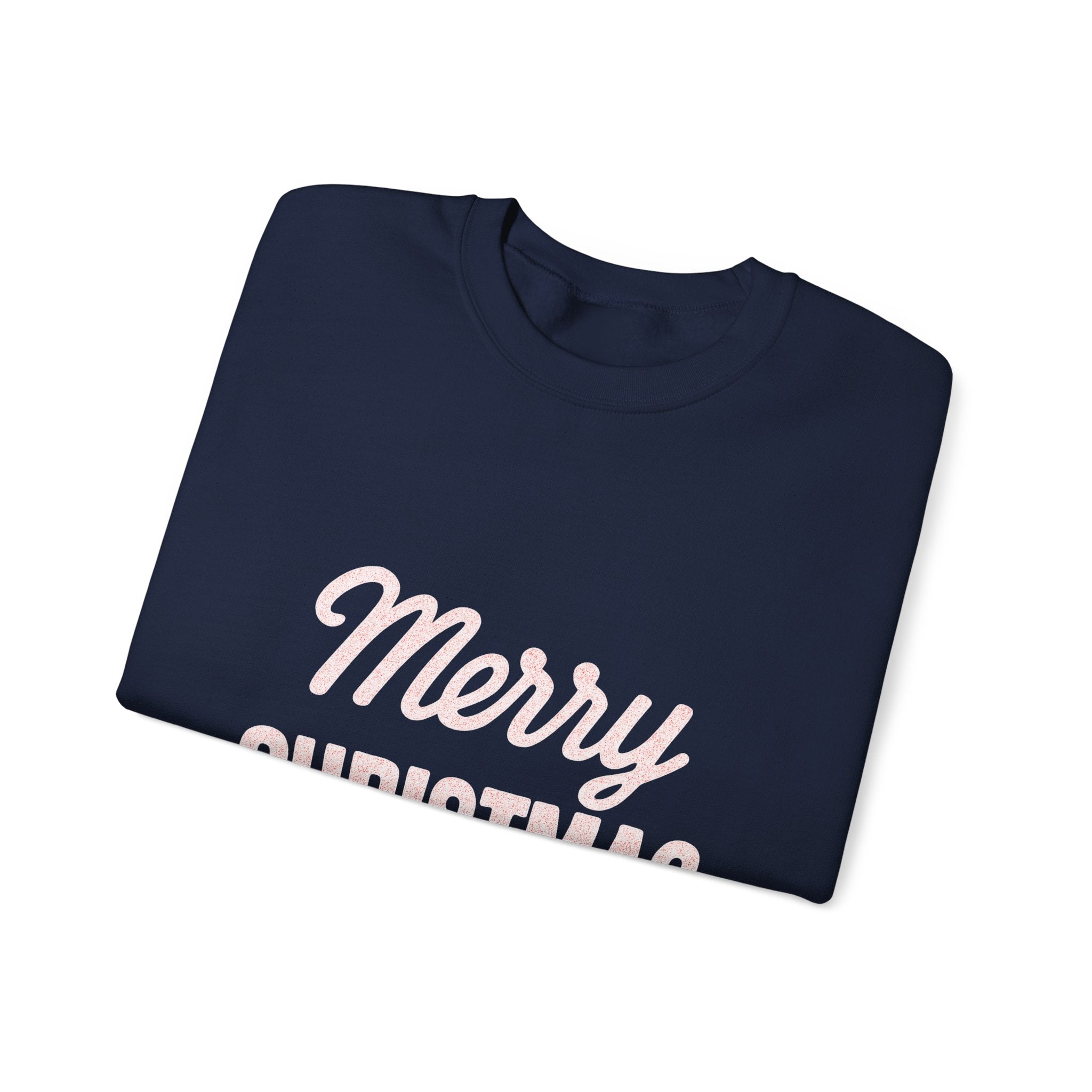 Merry Christmas Crewneck Sweatshirt – Classic Holiday Pullover