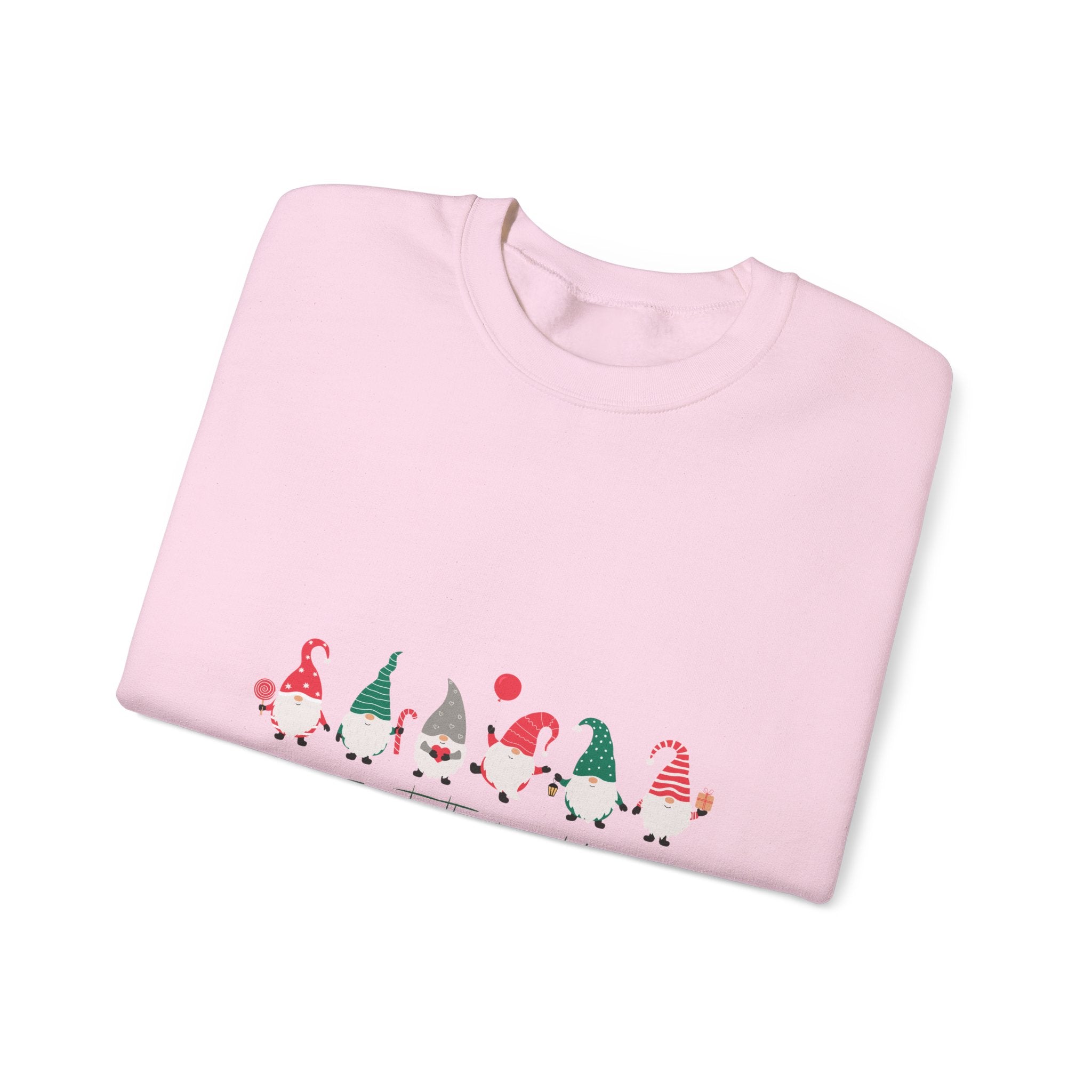 Joy to the World Gnome Christmas Sweatshirt | Cute Holiday Crewneck for Women & Men