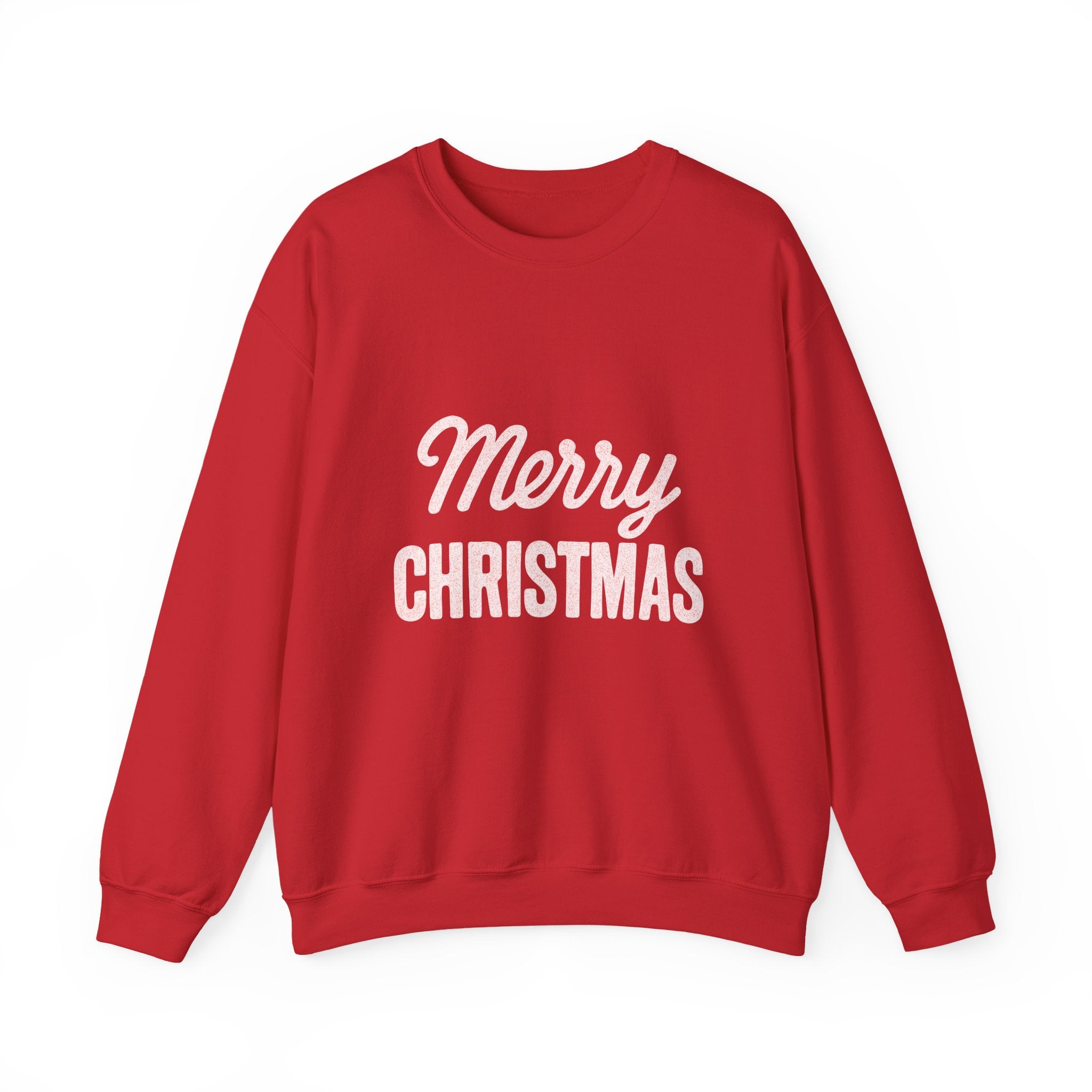 Merry Christmas Crewneck Sweatshirt – Classic Holiday Pullover