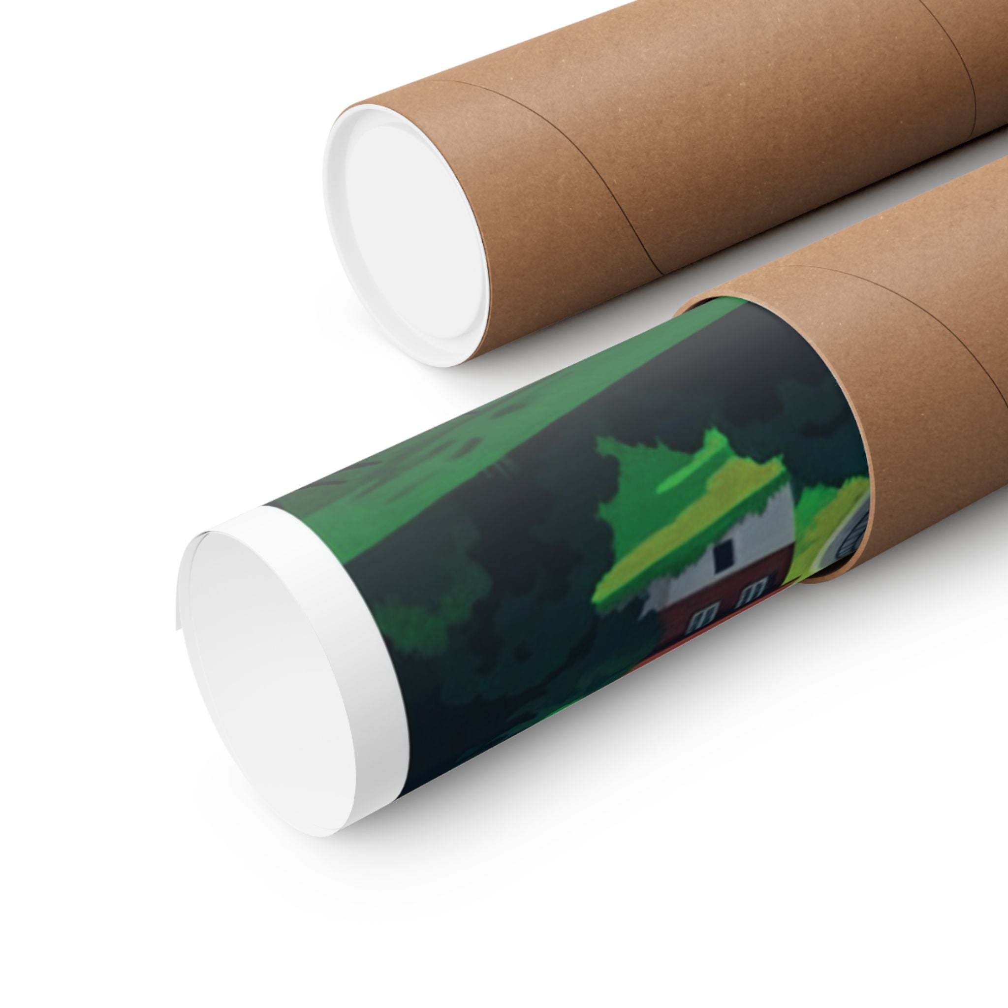 Lauterbrunnen Landscape Print | Swiss Alps Wall Art | Travel Poster