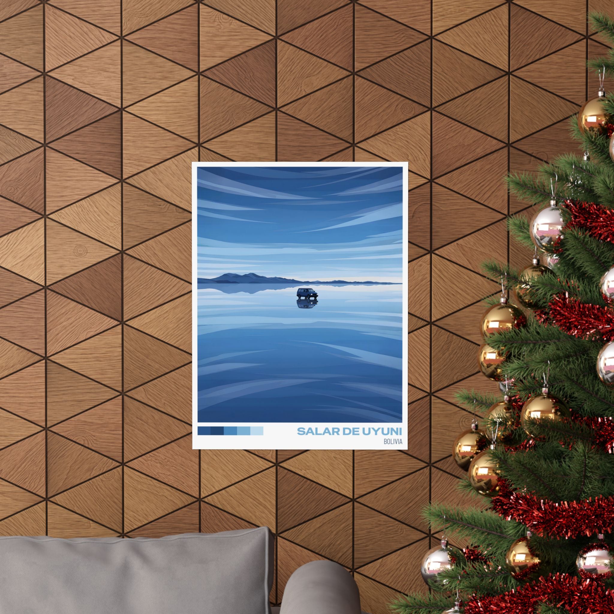 Salar de Uyuni Travel Poster | Wall art | Home decor