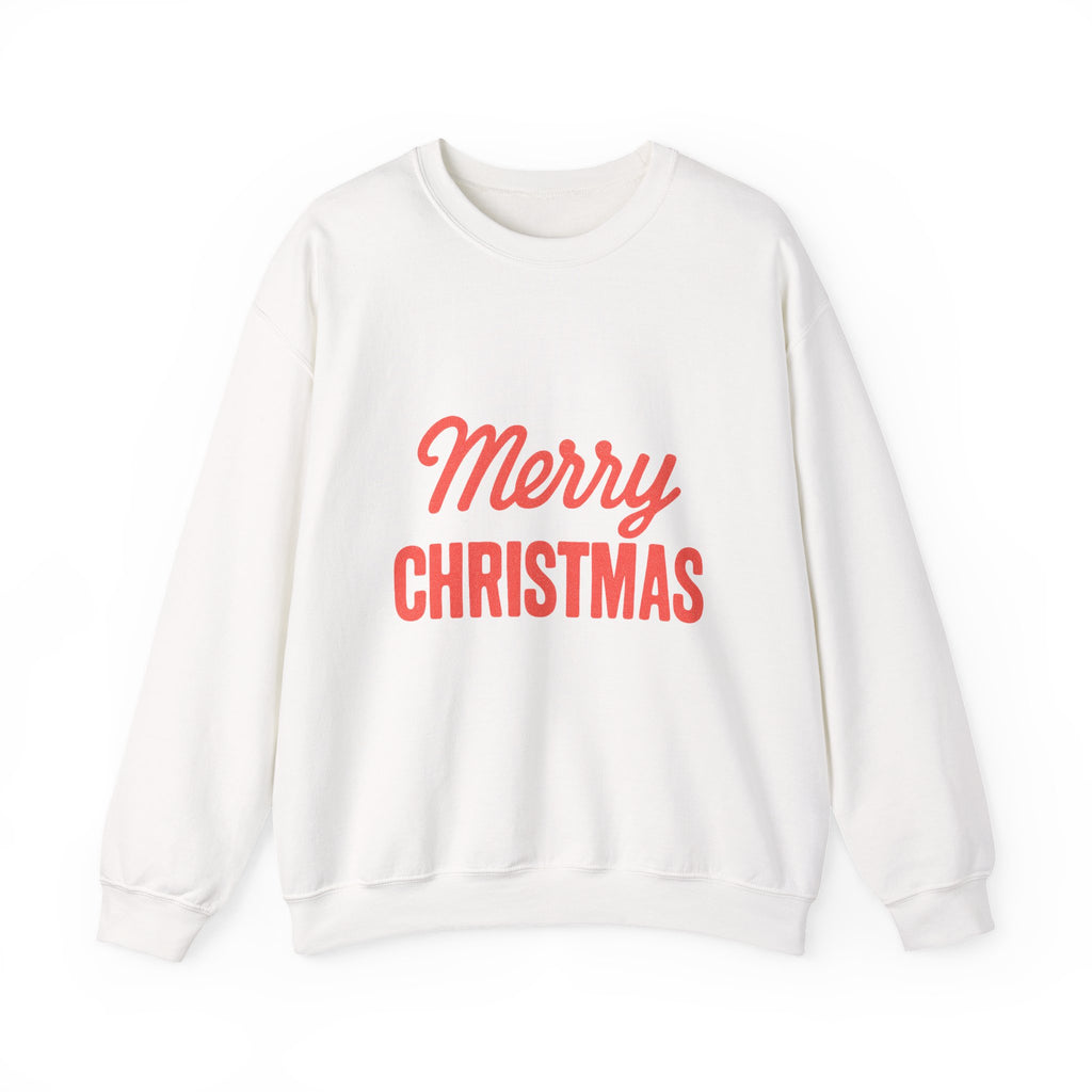 Merry Christmas Crewneck Sweatshirt – Classic Holiday Pullover