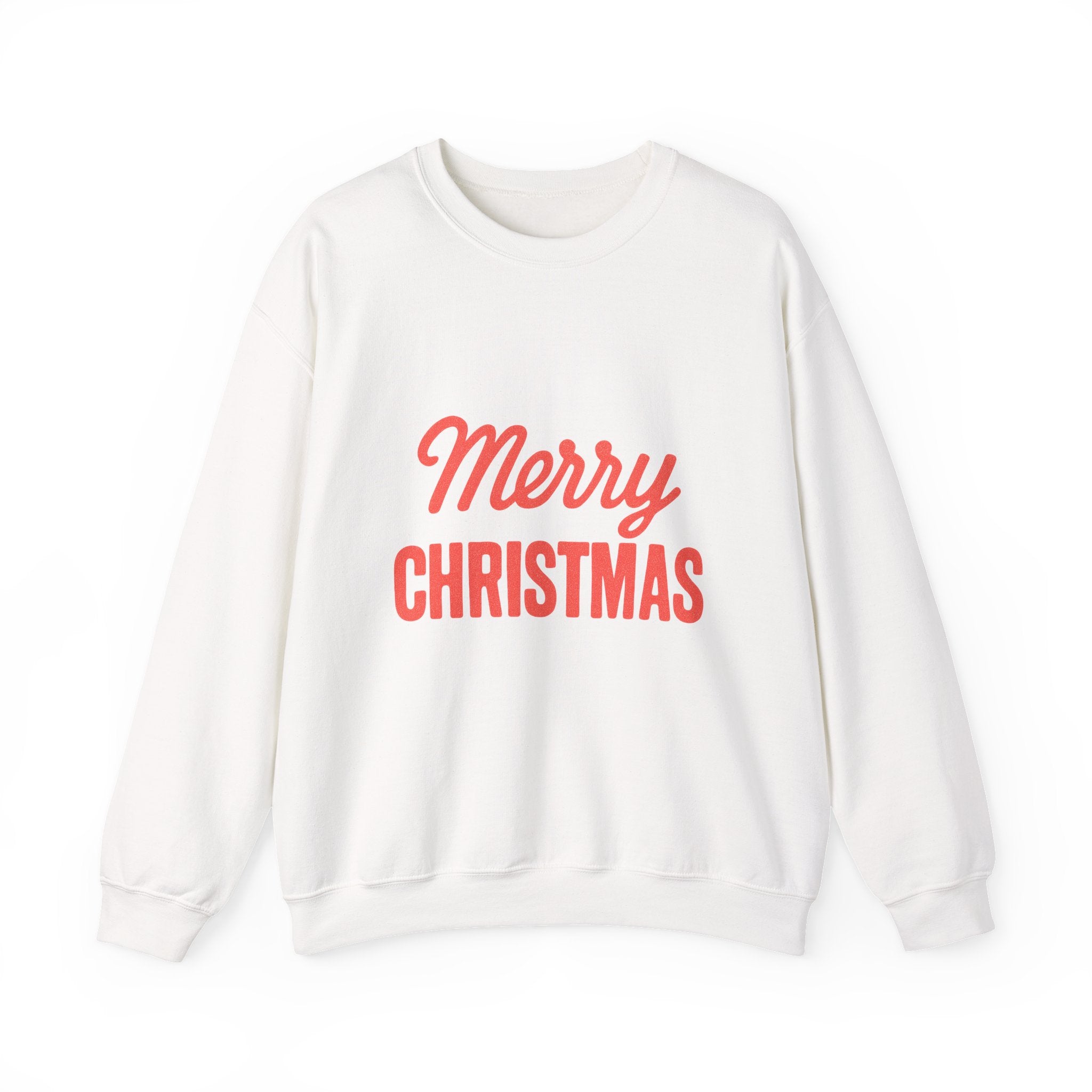 Merry Christmas Crewneck Sweatshirt – Classic Holiday Pullover