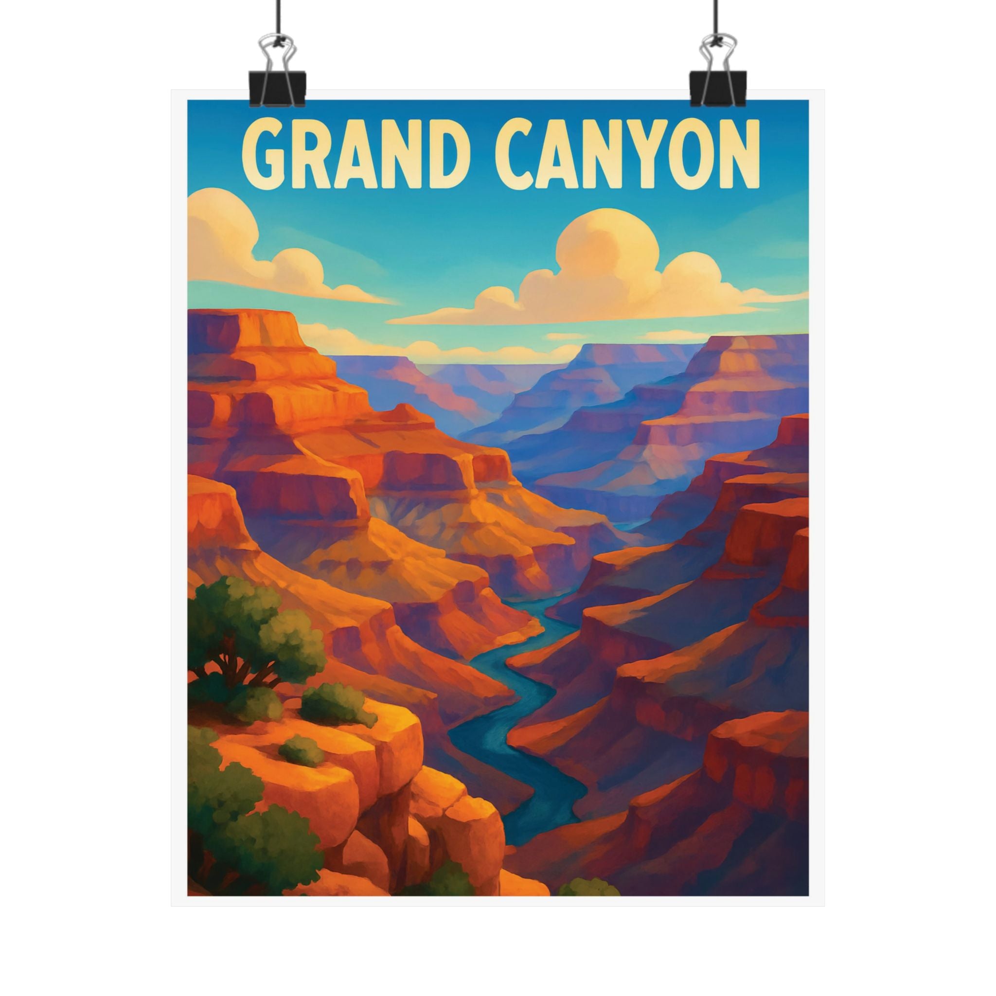 Grand Canyon Landscape Wall Art | Wall art | Wall decor | Home gift
