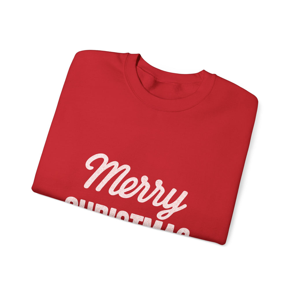 Merry Christmas Crewneck Sweatshirt – Classic Holiday Pullover