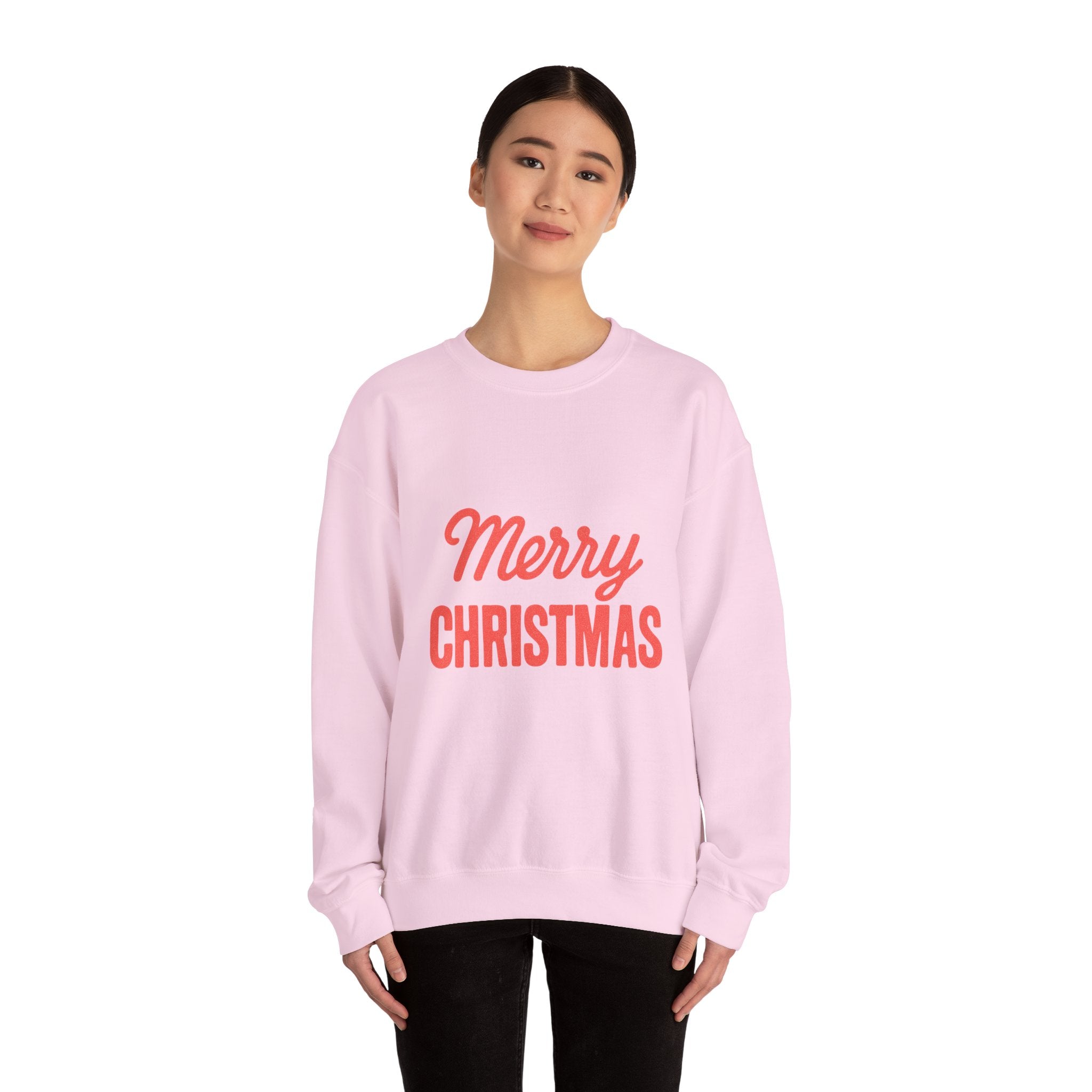 Merry Christmas Crewneck Sweatshirt – Classic Holiday Pullover