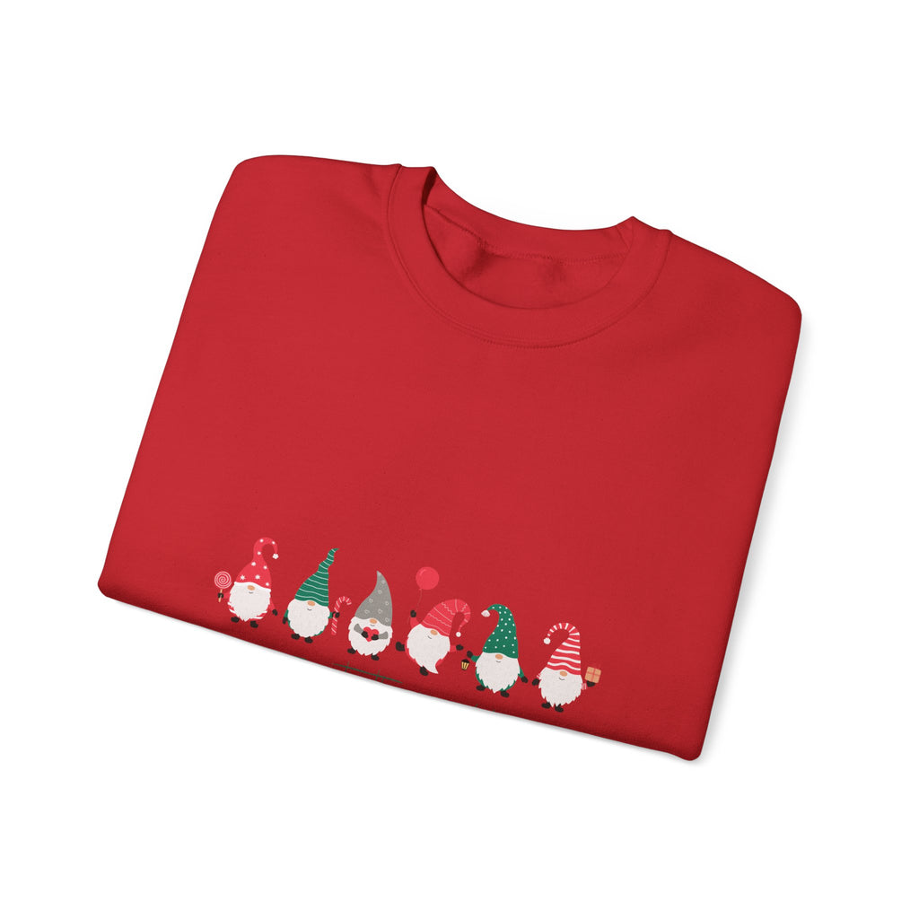 Joy to the World Gnome Christmas Sweatshirt | Cute Holiday Crewneck for Women & Men
