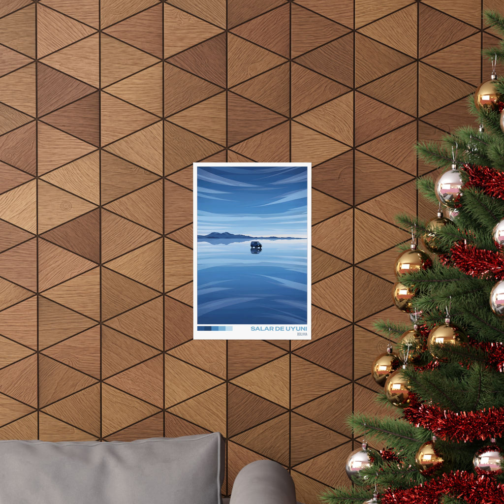 Salar de Uyuni Travel Poster | Wall art | Home decor