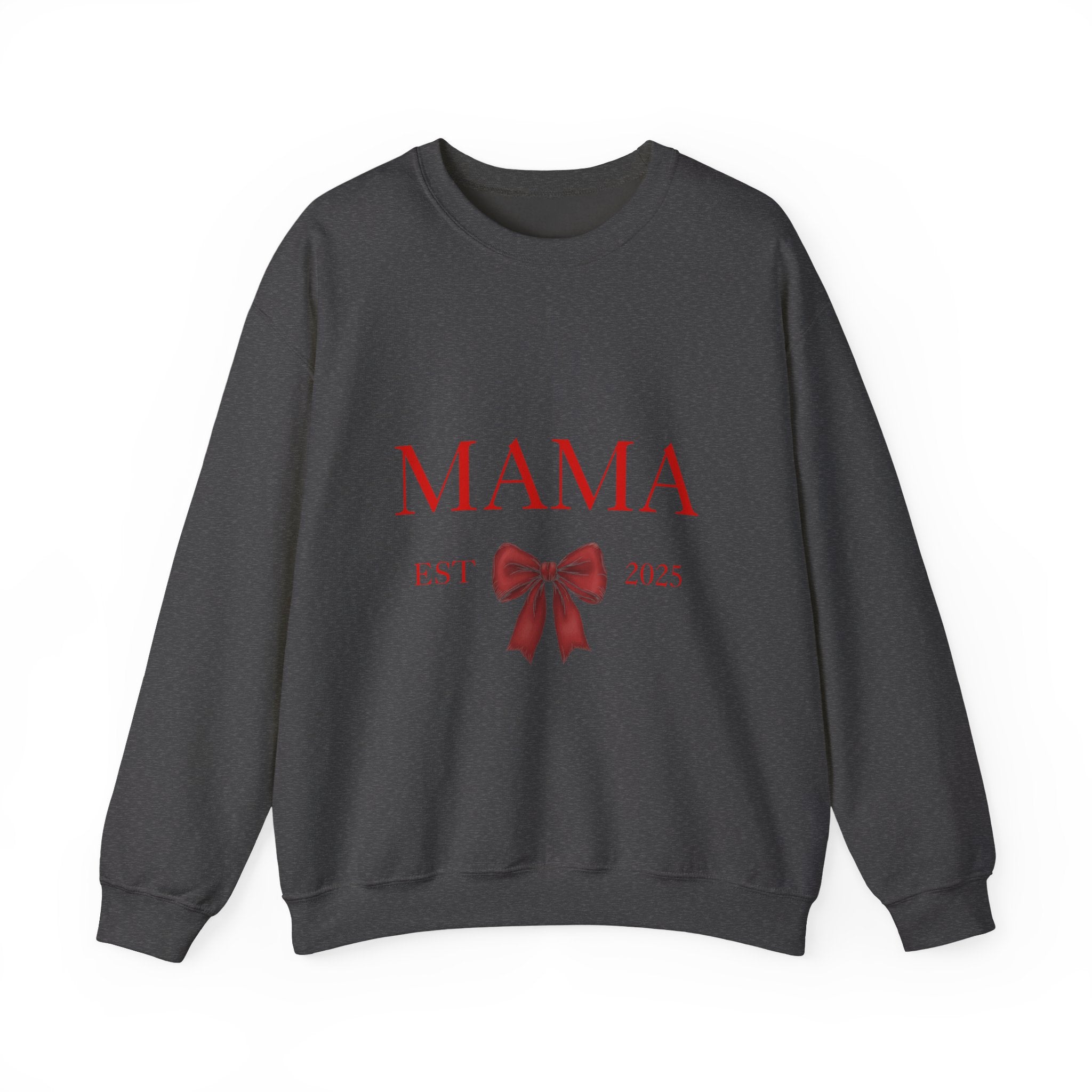 Mama | Bow Crewneck Sweatshirt | New Mom sweatshirt