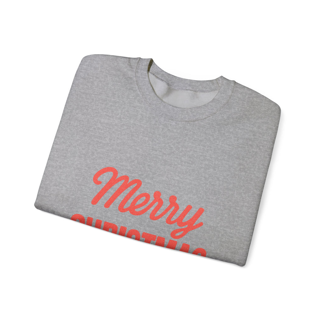 Merry Christmas Crewneck Sweatshirt – Classic Holiday Pullover