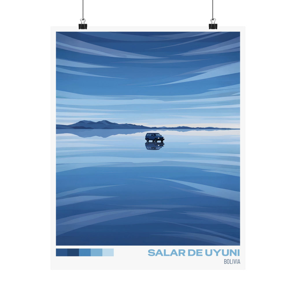 Salar de Uyuni Travel Poster | Wall art | Home decor