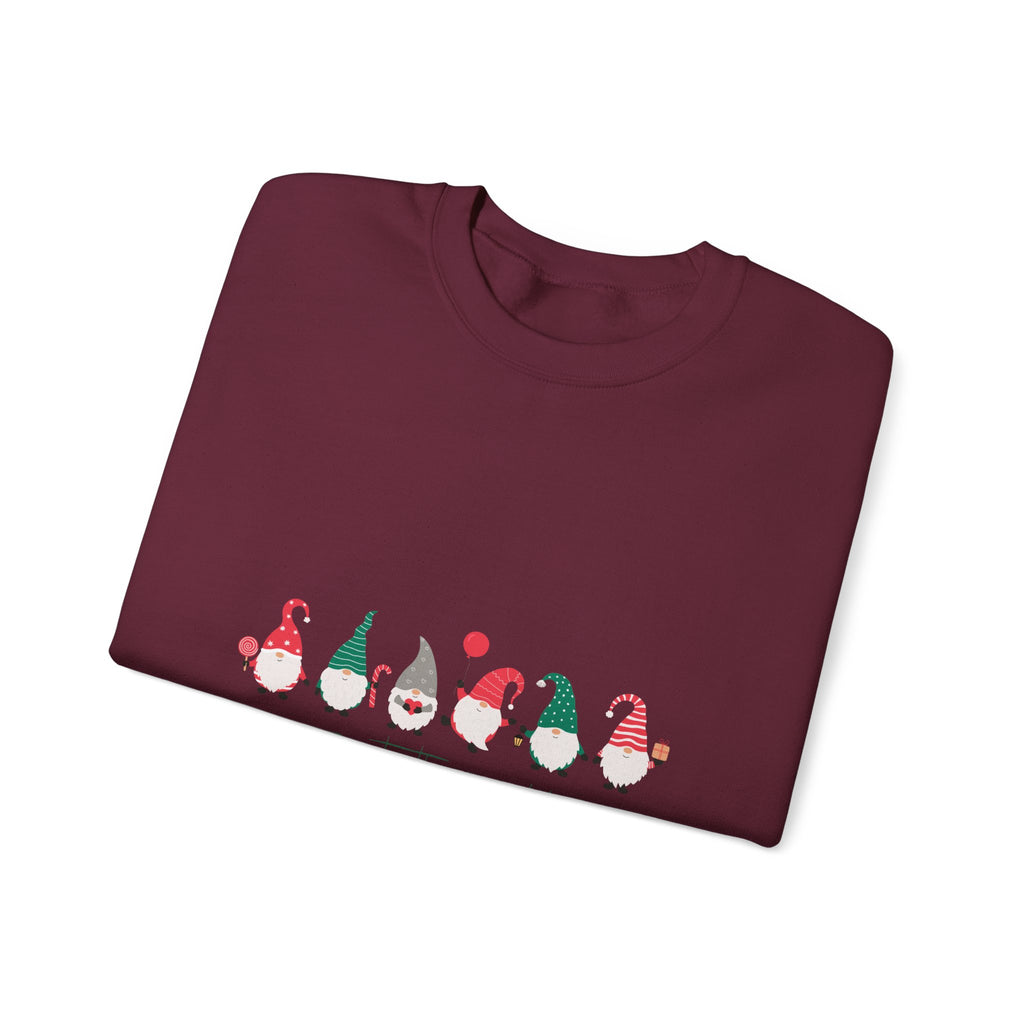 Joy to the World Gnome Christmas Sweatshirt | Cute Holiday Crewneck for Women & Men