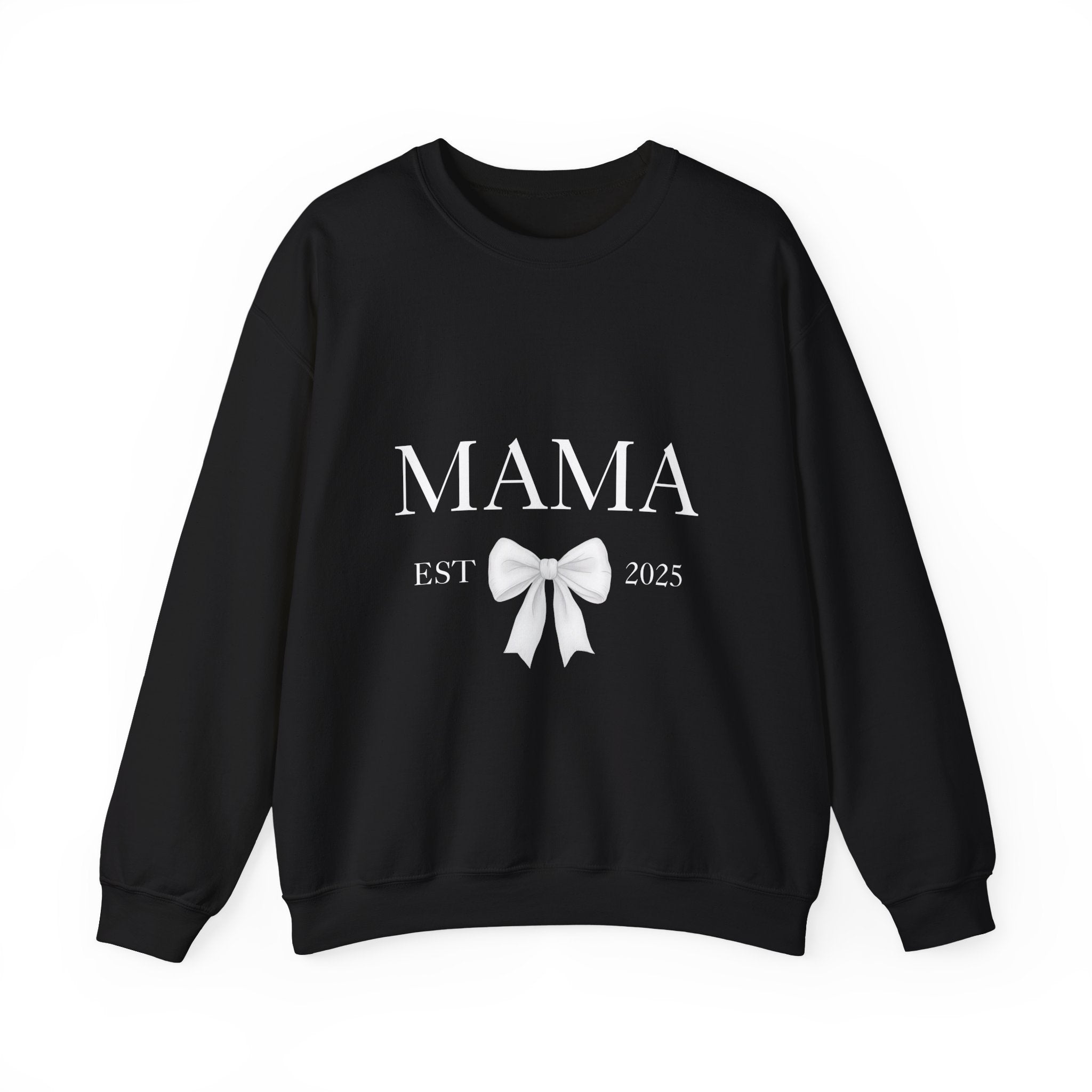 Mama | Bow Crewneck Sweatshirt | New Mom sweatshirt