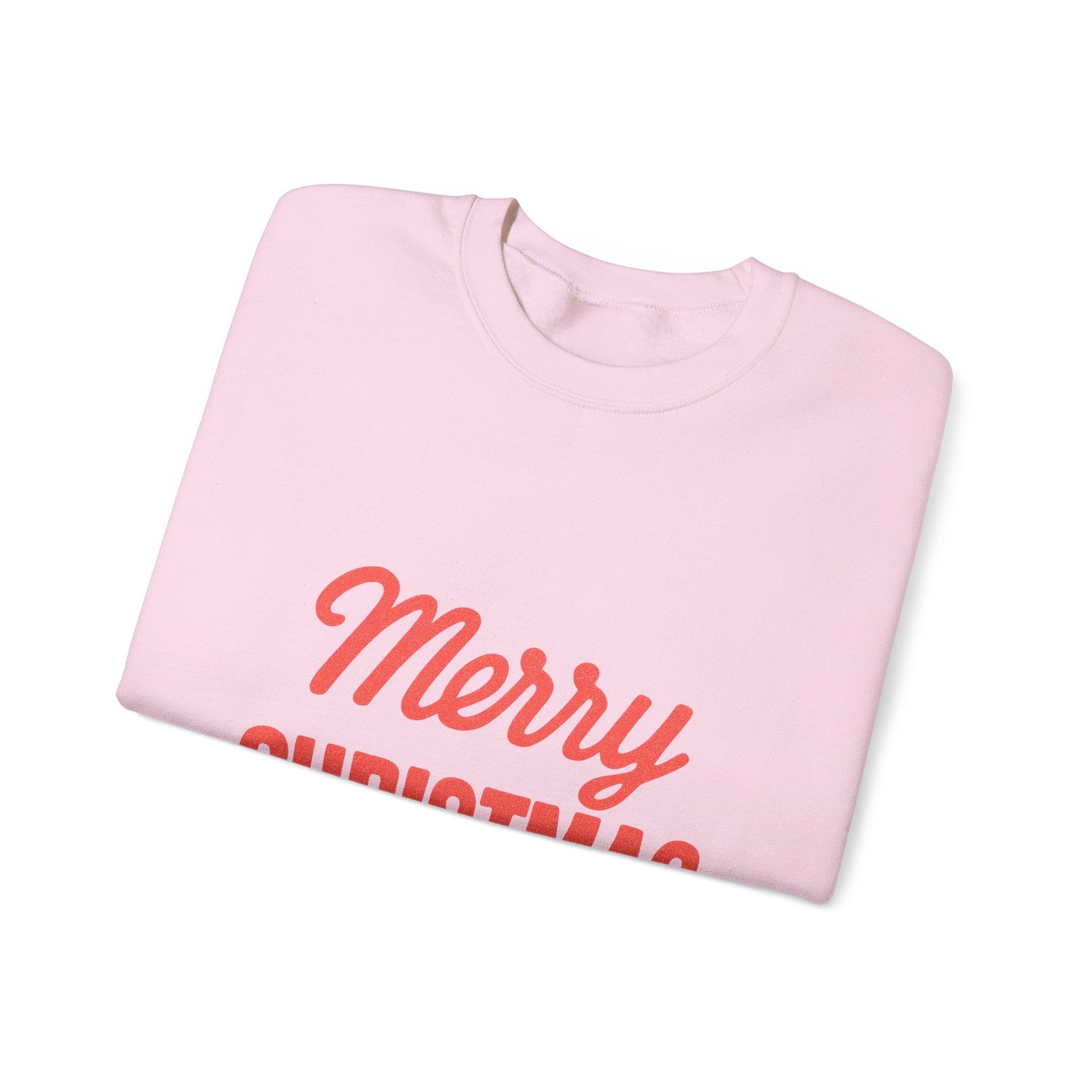 Merry Christmas Crewneck Sweatshirt – Classic Holiday Pullover