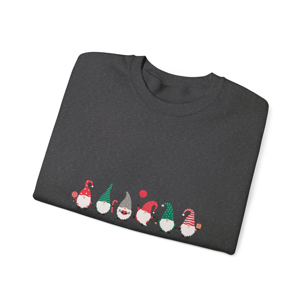 Joy to the World Gnome Christmas Sweatshirt | Cute Holiday Crewneck for Women & Men