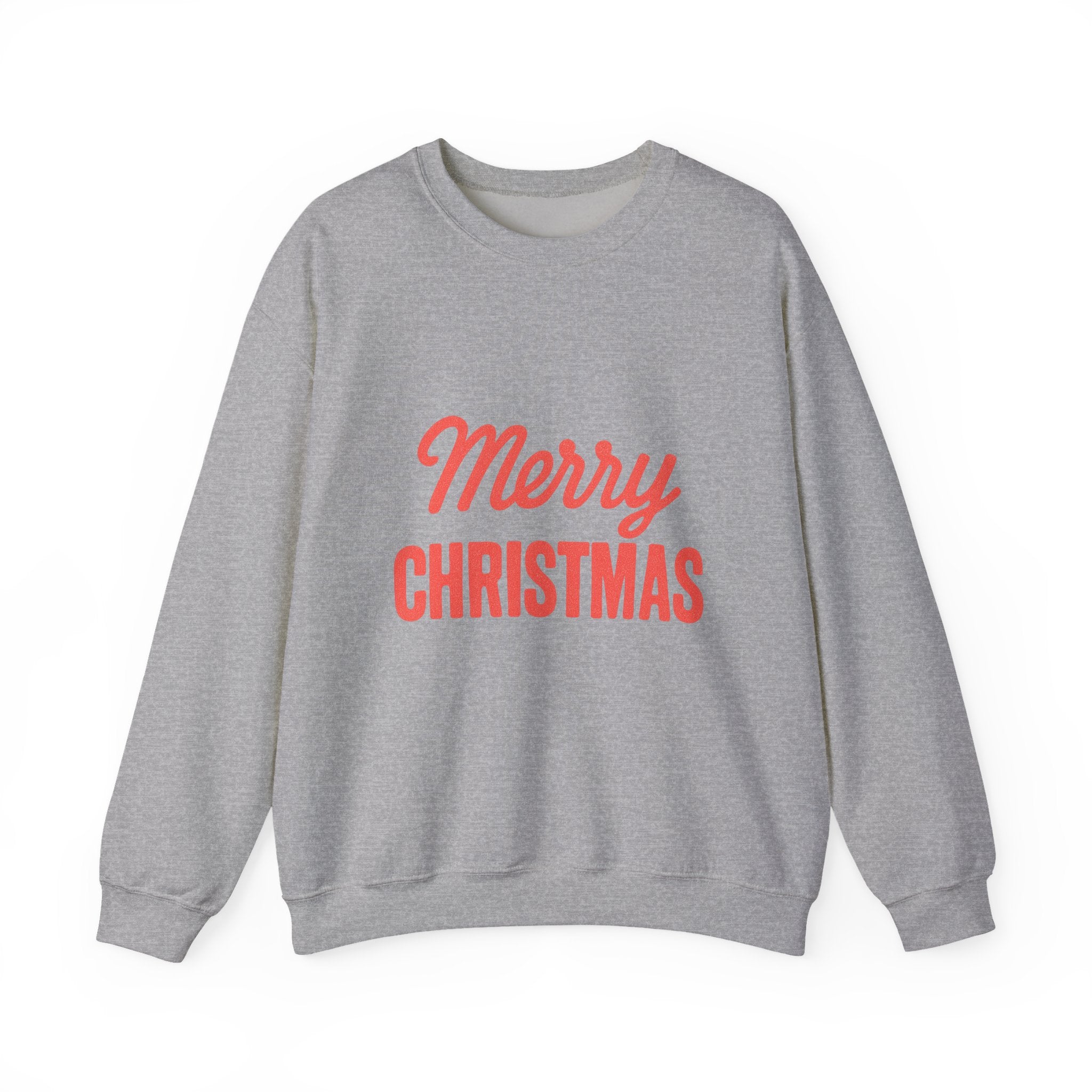 Merry Christmas Crewneck Sweatshirt – Classic Holiday Pullover