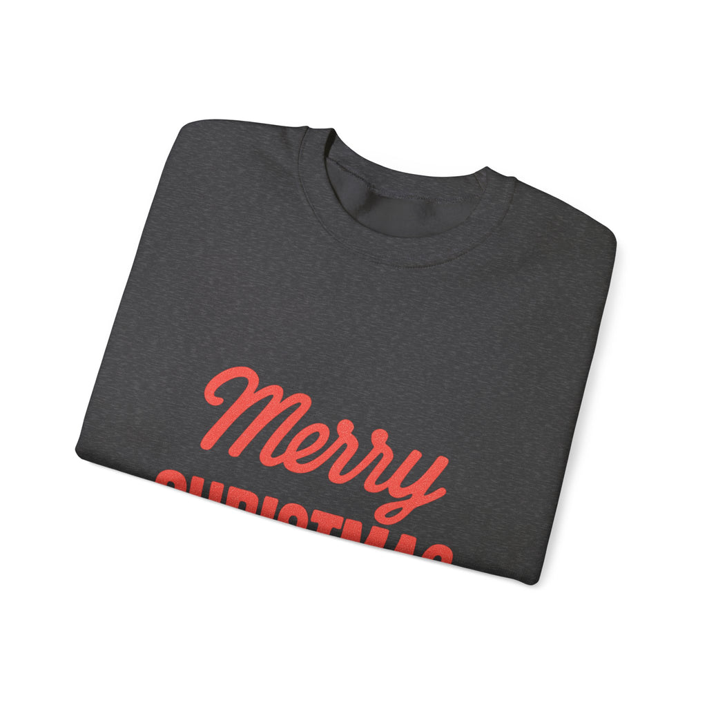 Merry Christmas Crewneck Sweatshirt – Classic Holiday Pullover