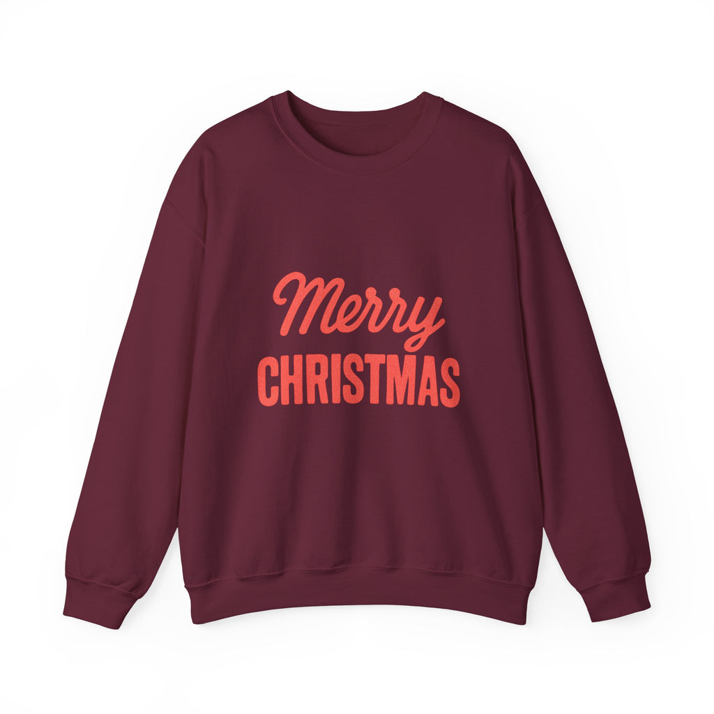 Merry Christmas Crewneck Sweatshirt – Classic Holiday Pullover