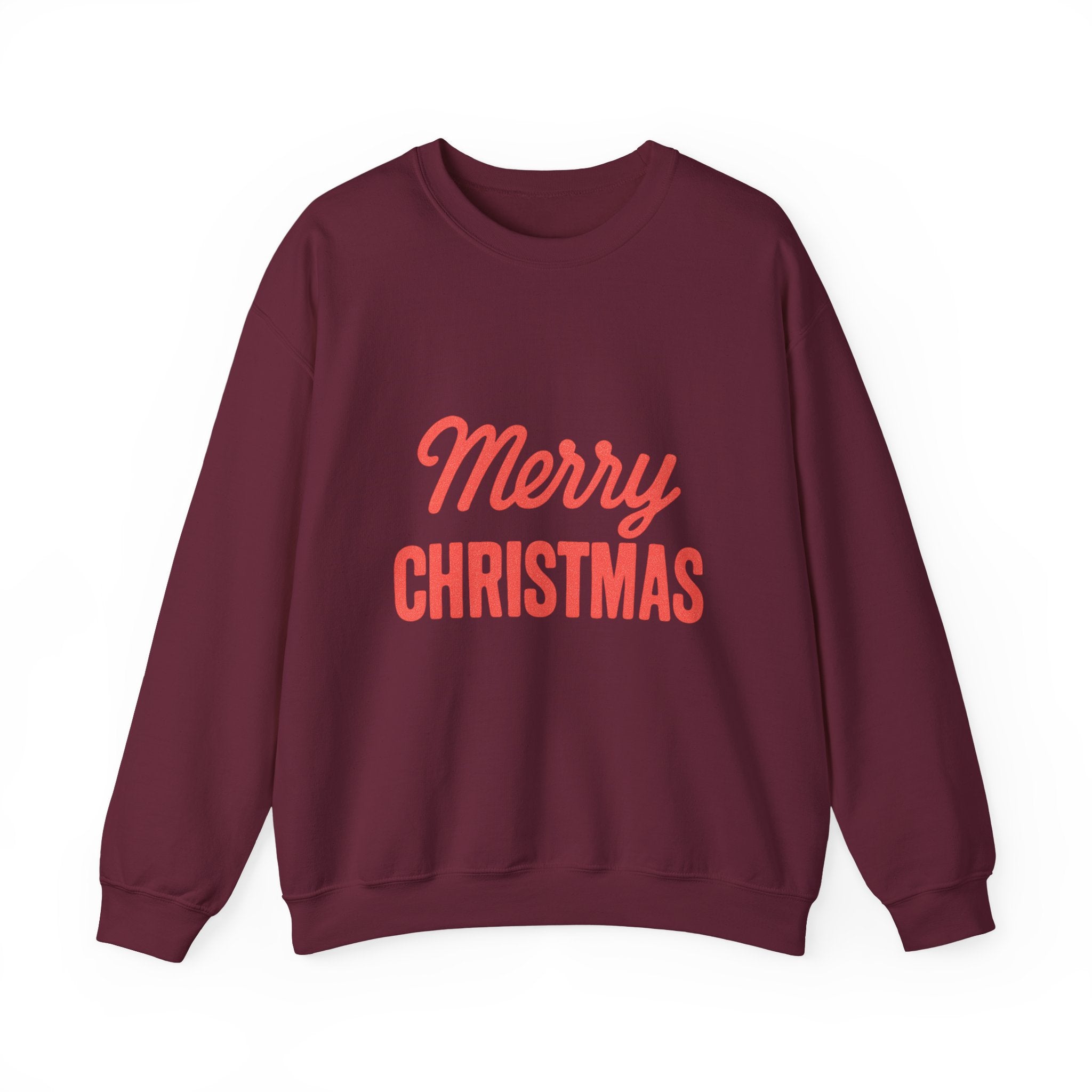 Merry Christmas Crewneck Sweatshirt – Classic Holiday Pullover