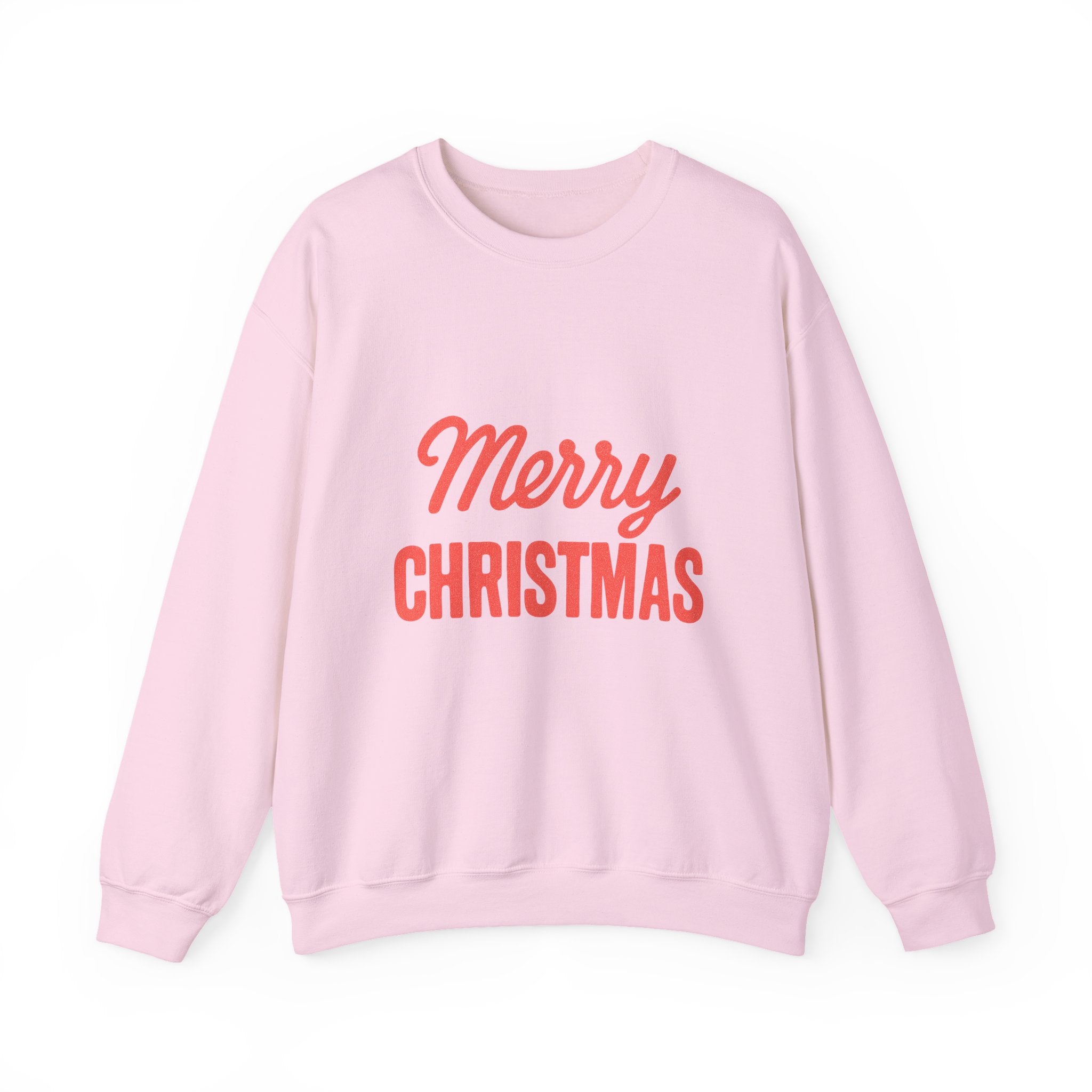 Merry Christmas Crewneck Sweatshirt – Classic Holiday Pullover