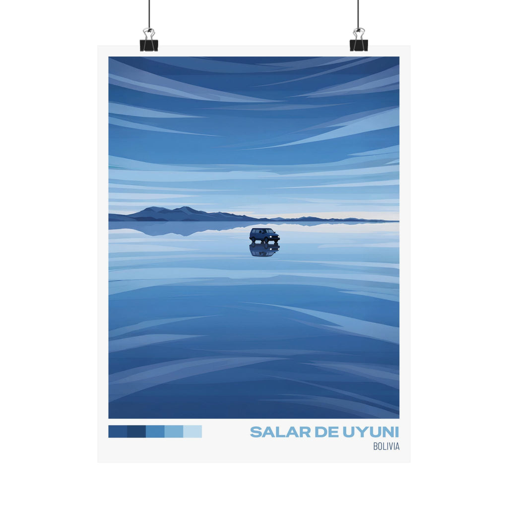 Salar de Uyuni Travel Poster | Wall art | Home decor