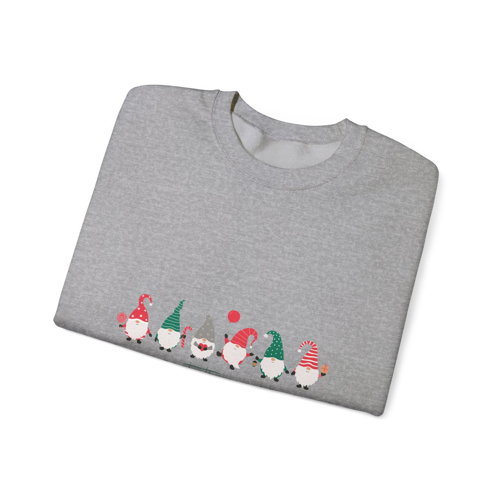 Joy to the World Gnome Christmas Sweatshirt | Cute Holiday Crewneck for Women & Men