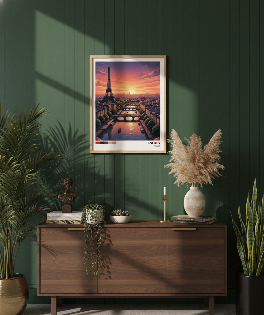 Paris Travel Print | Wall hangings | Home decor | Wall art